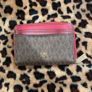Michael Kors Wallet, Maroon/Red